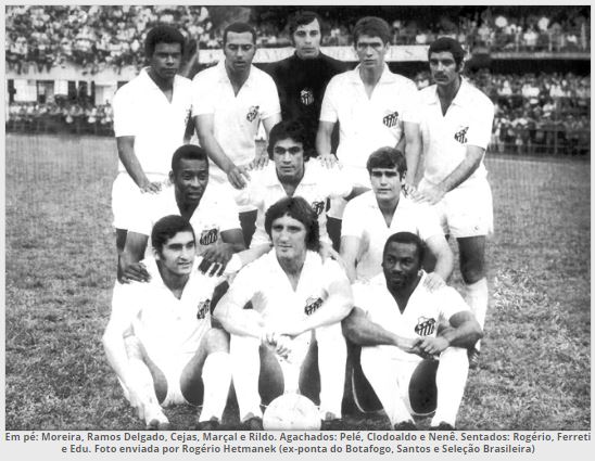 Santos FC - Anos 70 - DNA Santástico